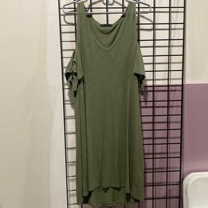 Hunter green dress